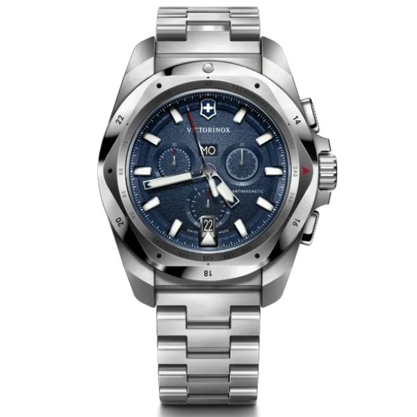I.N.O.X. Chrono 43, Blue Dial, Silver Sst Bracelet (241985)