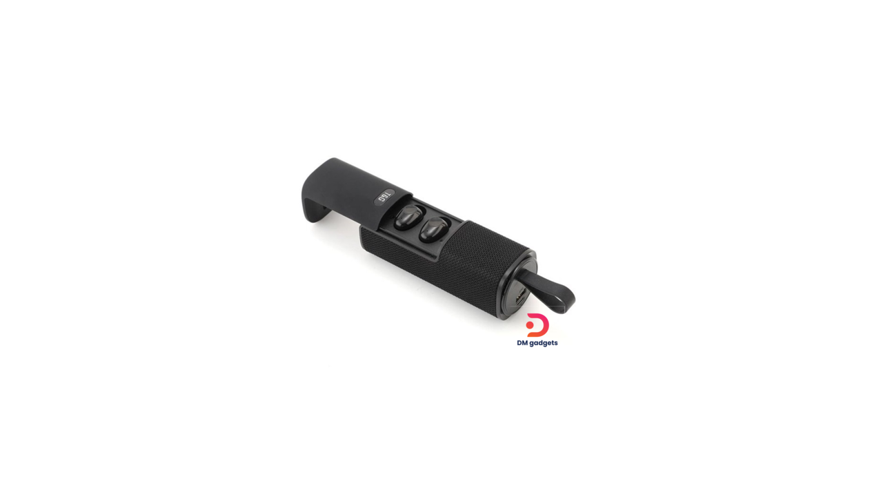 604A1#T-G®TG807 Wireless Bluetooth Speaker with Headset-Black