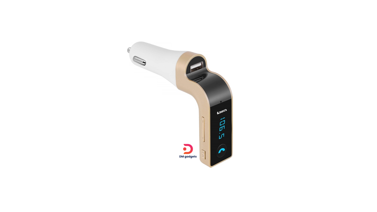 79A#CARG7®Car Transmitter – MP3 Player – Bluetooth-Black
