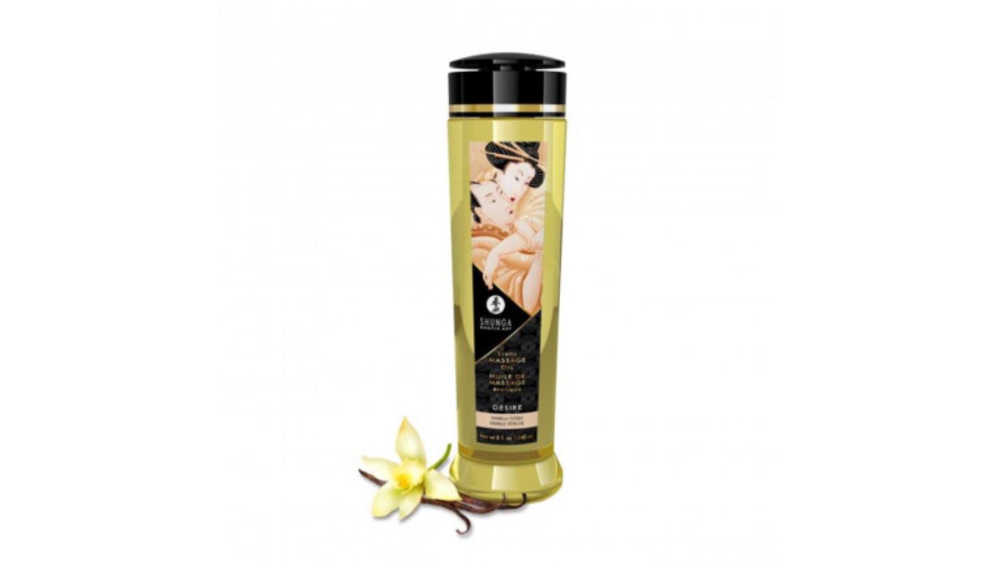 SHUNGA EROTIC MASSAGE OIL DESIRE VANILLE 240ML