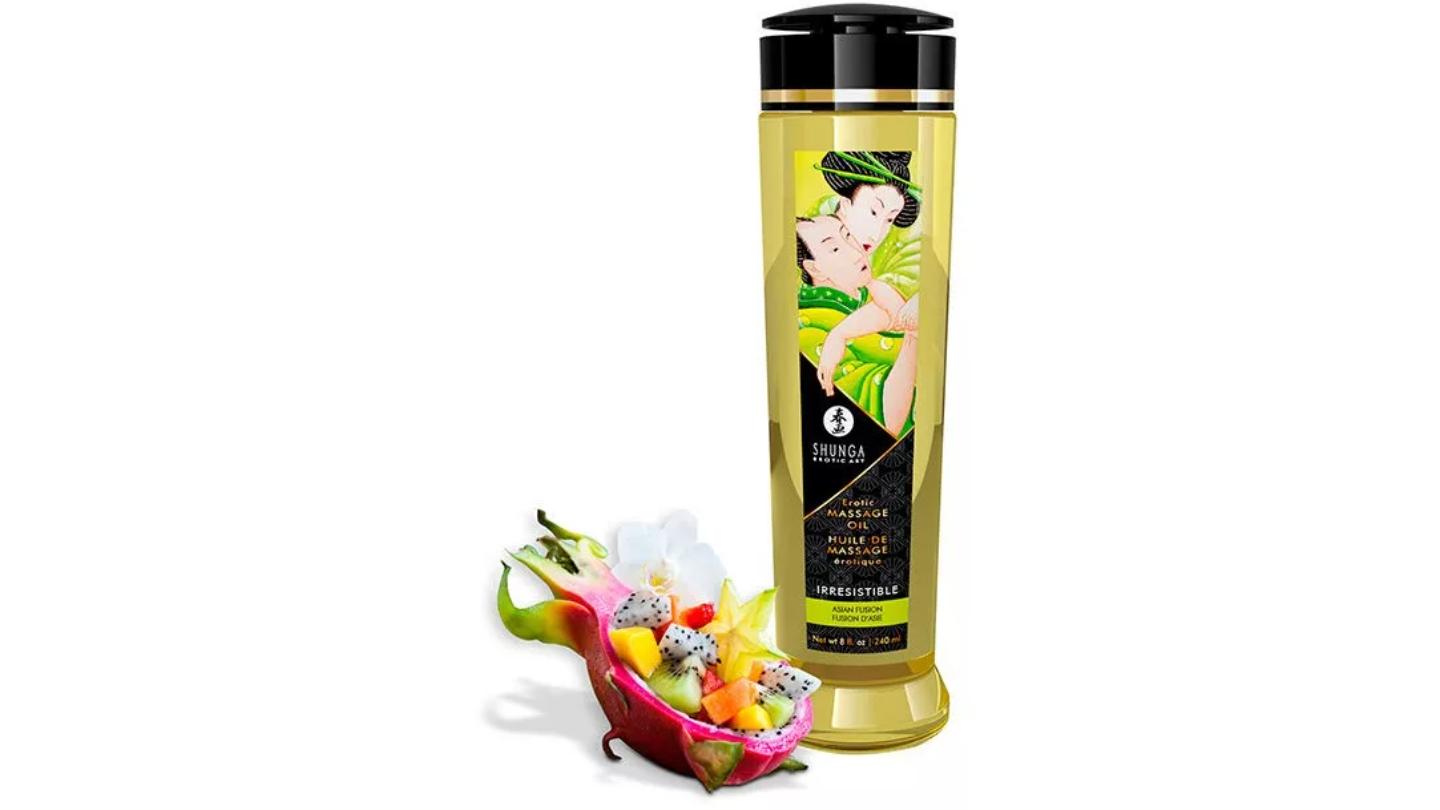 SHUNGA EROTIC MASSAGE OIL IRRESISTIBLE ASIAN FUSION 240ML