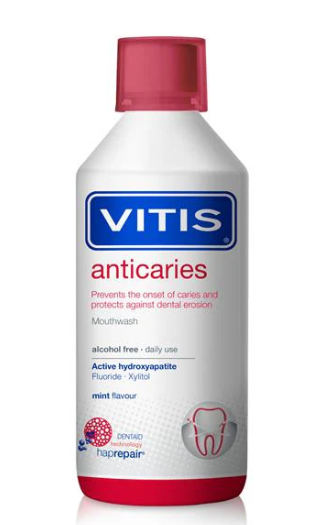 VITIS Anti-Caries Mouthwash with Nano Repair 500ml