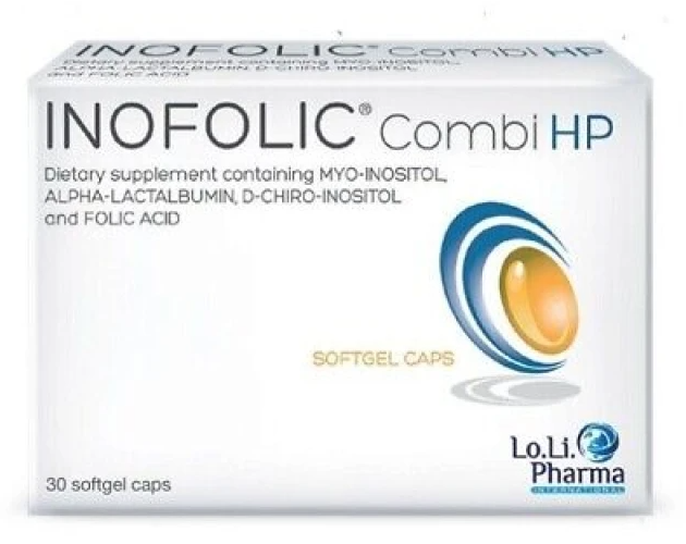 Inofolic Combi Hp Fertility Support 30 Softgel Caps