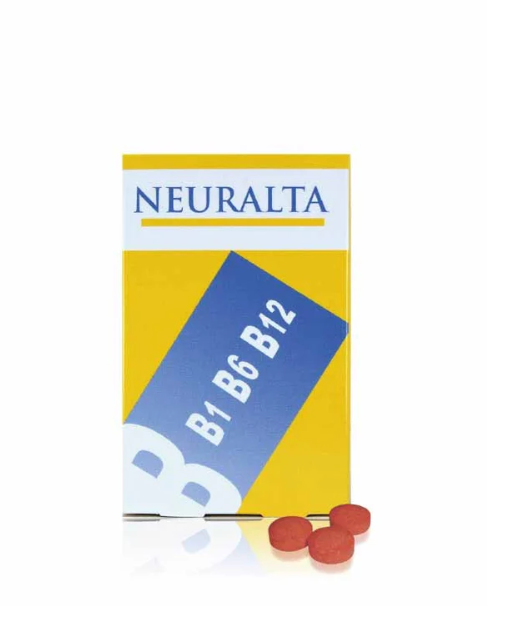 Neuralta Vitamin B Complex B1+B6+B12 80 Tablets