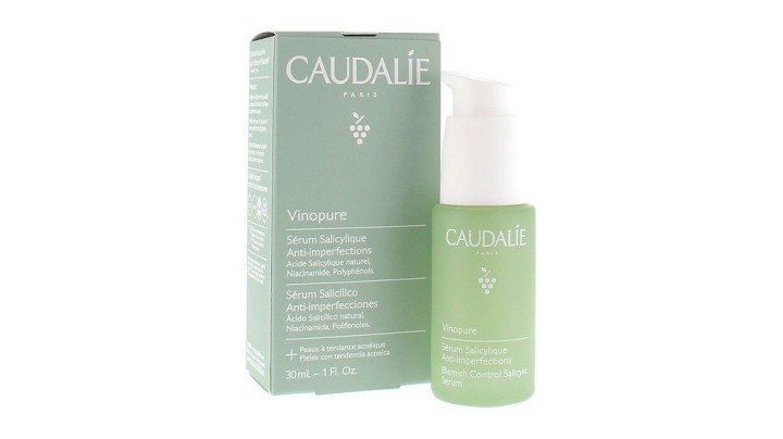 Caudalie Vinopure Blemish Control Salicylic anti achne Serum 30ml
