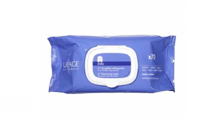 Uriage Bebe 1St Water Cleansing Wipes 70