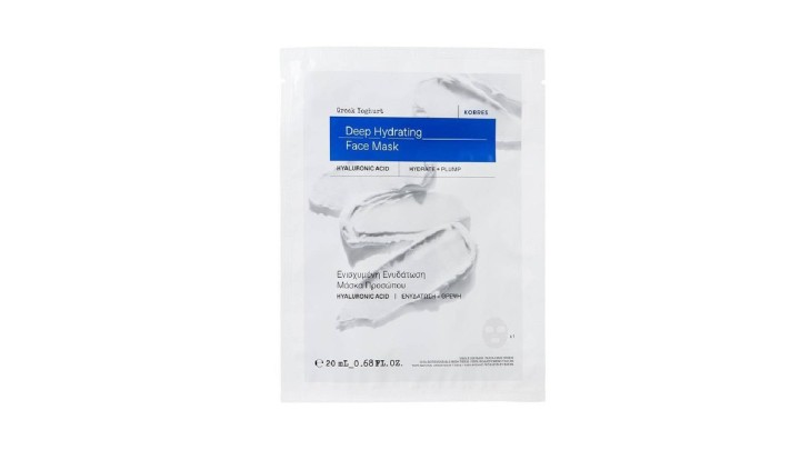 Korres Greek Yoghurt Deep Hydrating Tissue Face Mask