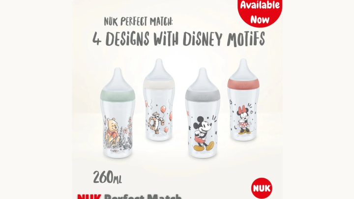 Nuk Perfect Match Silicone Bottle Disney Baby 260ml
