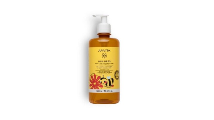 Apivita Mini Bees Gentle Kids Hair & Body Calendula Wash 500ml