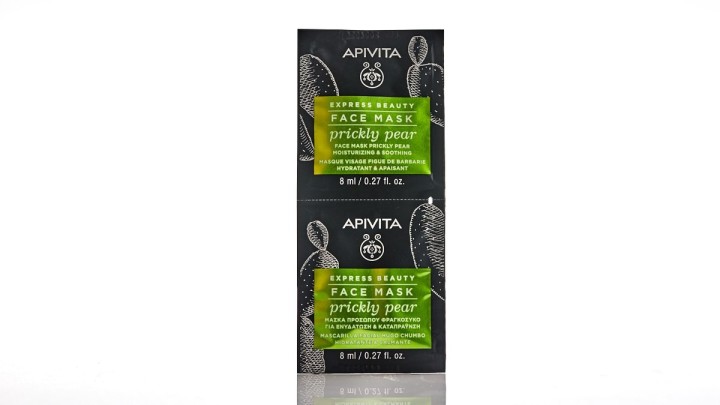 Apivita Express Face Mask Moisturizing With Prickly Pear  2X8ml