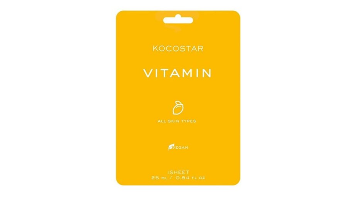 Kocostar Vitamin Face Sheet Mask 1pc