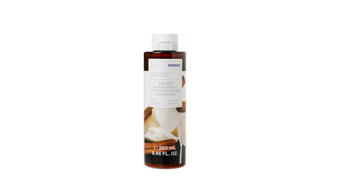 Korres Renewing Body Cleanser Vanilla Cinnamon 250ml