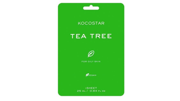Kocostar Tea Tree Face Sheet Mask 1pc
