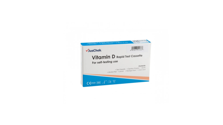 JusChek Vitamin D Rapid Test Cassette 1pc