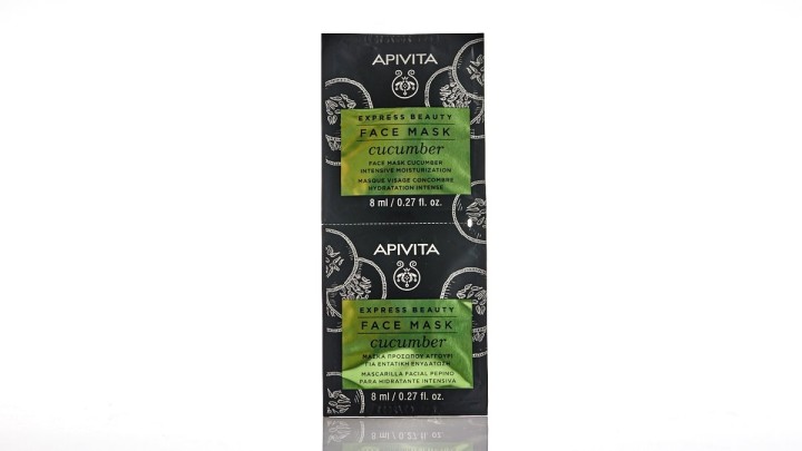 Apivita Express Face Mask Moisturizing With Cucumber  2X8ml