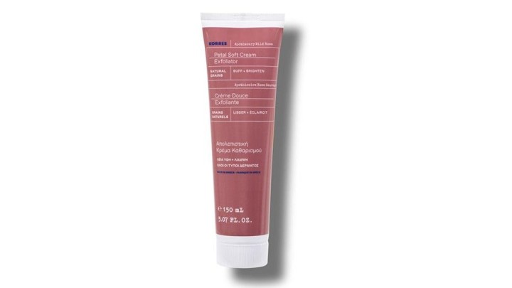 Korres Apothecary Wild Rose Petal Soft Cream Exfoliator 150ml
