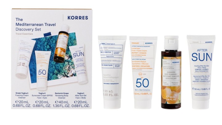 Korres The Mediterranean Travel Fix Discovery Set