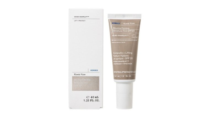Korres Black Pine Firming Moisture-Tint Cream Spf 20 40ml