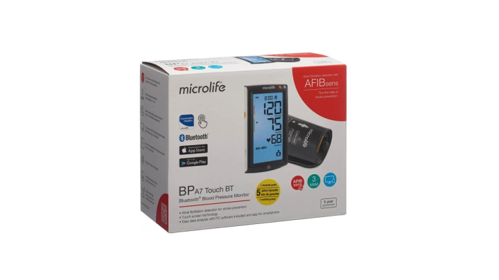 Microlife Blood Pressure Monitor A7 Touch AFIBsens
