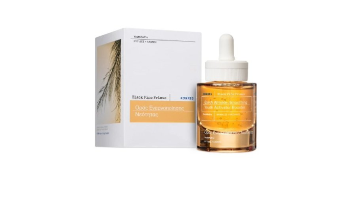 Korres Black Pine Primus 6xHA Wrinkle Smoothing Youth Activator Booster 30ml