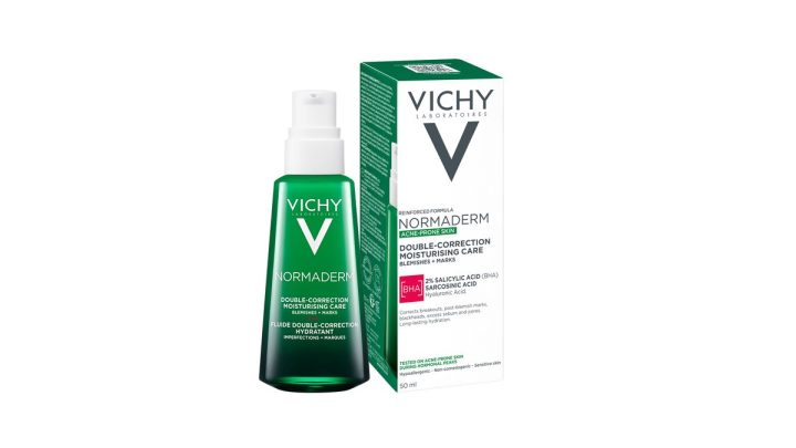 Vichy Normaderm Double-Correction Moisturising Cream for Acne-Prone Skin 50ml