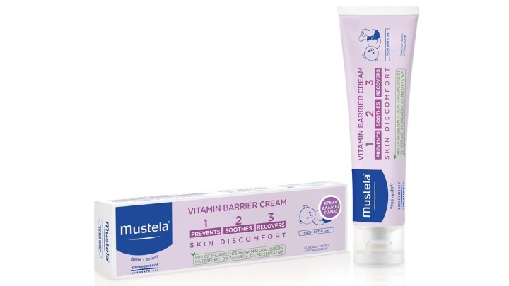 Mustela Vitamin Barrier Cream 1,2,3 100ml