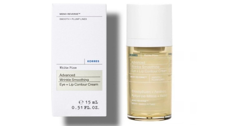 Korres White Pine Advanced Wrinkle Smoothing Eye And Lip Contour Cream 15ml