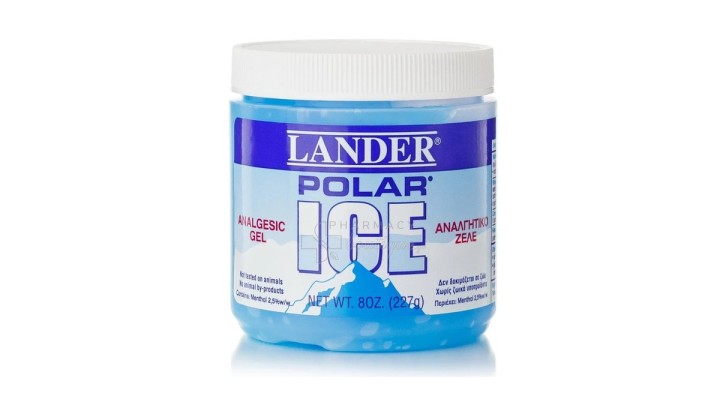 Lander Polar Ice Analgestic Gel 227gr