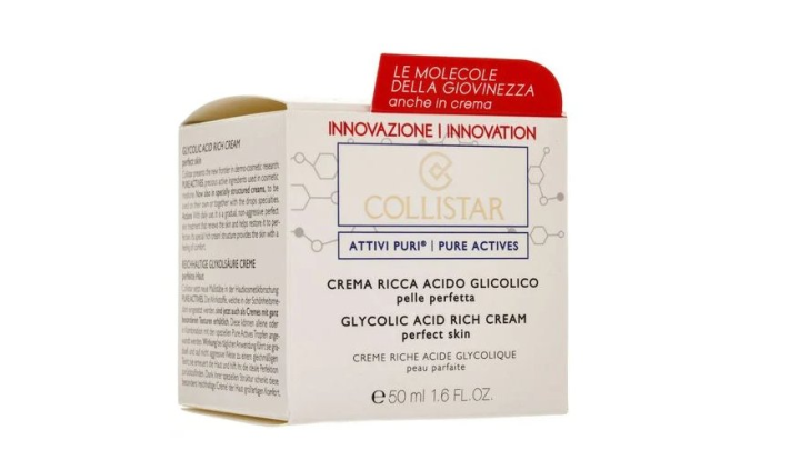 Collistar Pure Actives Glycolic Acid Rich Cream 50ml