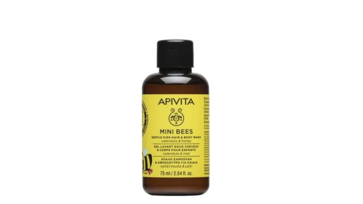 Apivita Mini Bees Gentle Kids Hair & Body Wash 75ml