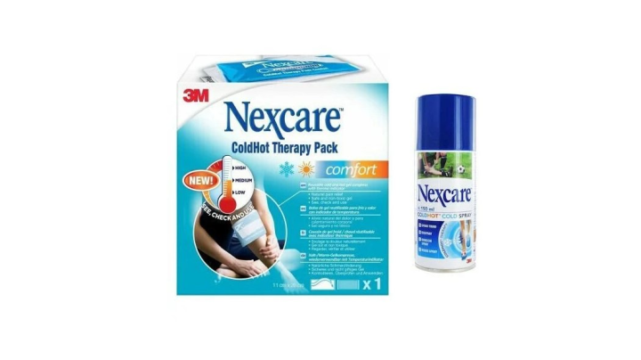 Nexcare Cold/Hot Therapy Pack Comfort + 1 Cold Spray Free
