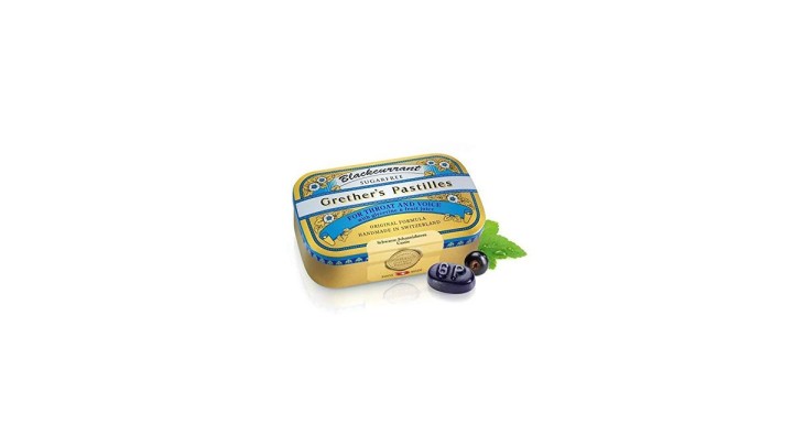 Grether'S Sore Throat And Voice Blackcurrant Pastilles 60g
