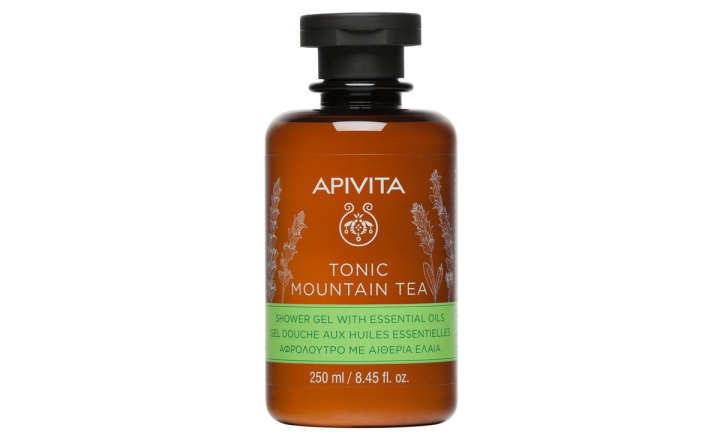 Apivita Tonic Mountain Tea Shower Gel 250ml