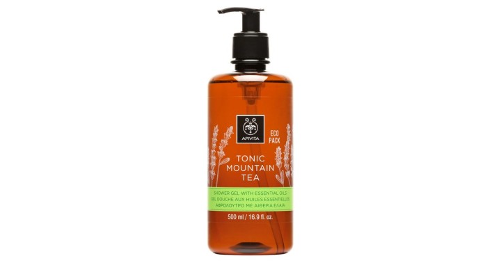 Apivita Tonic Mountain Tea Shower Gel 500ml