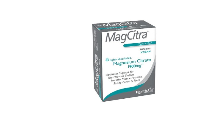 Health Aid Magcitra 60 Tabs