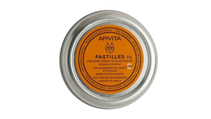 Apivita Propolis&Licorice Pastilles 45gr