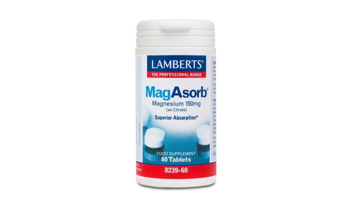 Lamberts Magasorb Magnesium Citrate 150Mg 60 Tabs