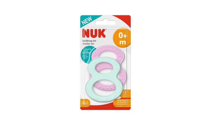 Nuk Teething Rings 2Pcs