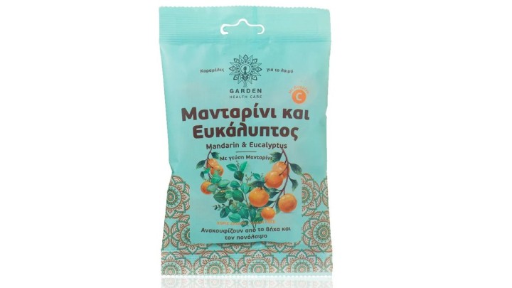 Garden Throat Lozenges Mandarin&Eucalyptus 60gr