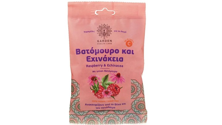 Garden Throat Lozenges Rasberry&Echinacea 60gr