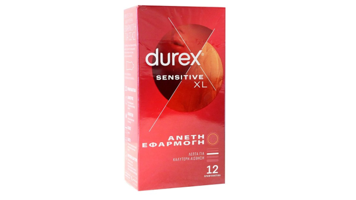 Durex Sensitive XL Wide Fit 12pcs