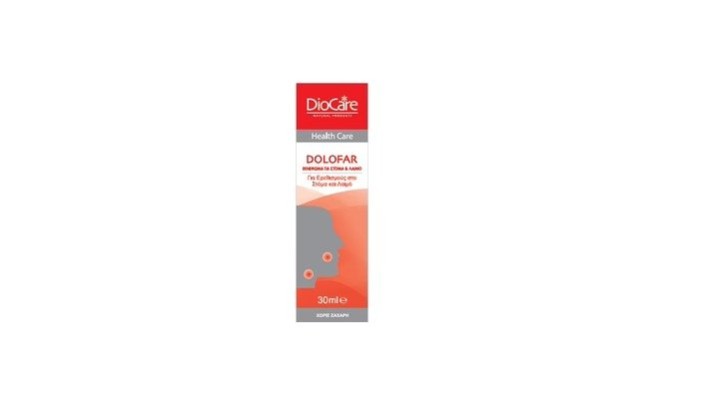 Diocare Dolo-Far Mouth&Throat Spray 30ml