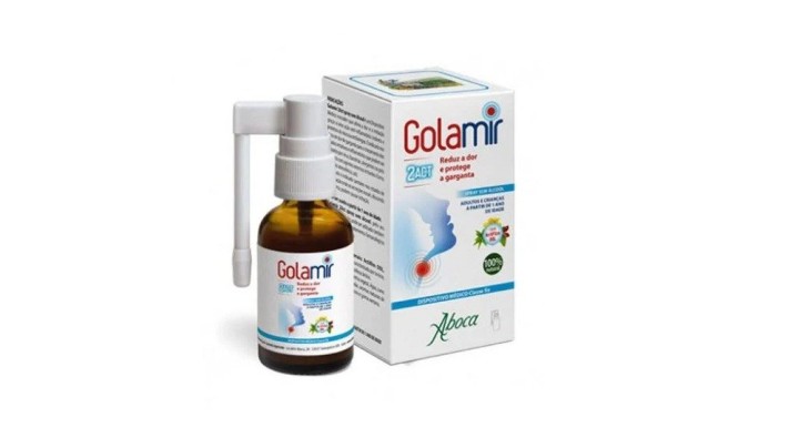 Aboca Golamir 2Act No Alcohol Spray 30ml (1+Yr)