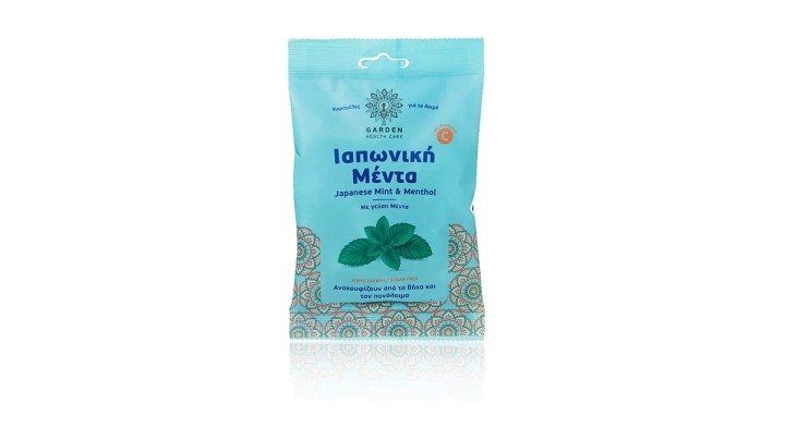 Garden Throat Lozenges Japanese Mint&Menthol 60gr