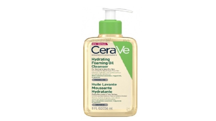 Cerave Hydrating Foaming Oil Cleanser 236ml