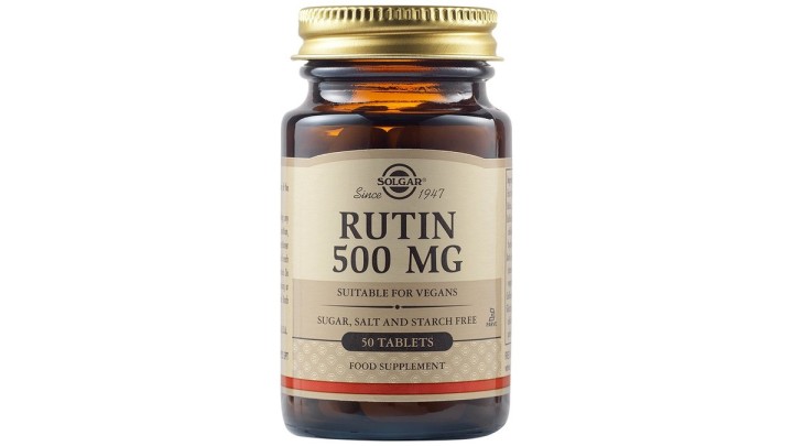 Solgar – Rutin 500 mg Tablets-Pack of 50