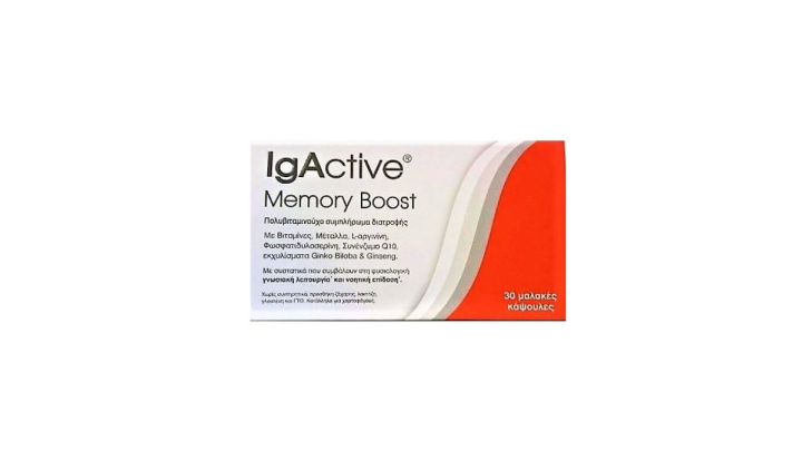 IgActive Memory Boost Vitamins 30caps