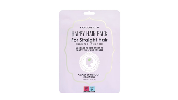 Kocostar Happy Hair Pack for Straight Hair 1pc