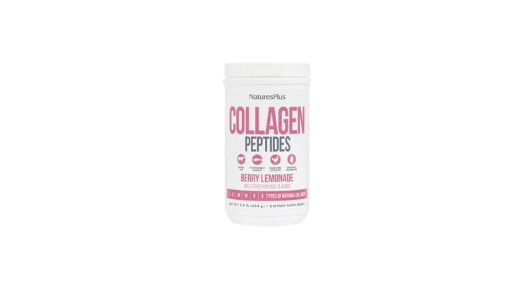 Natures Plus Collagen Peptides Berry Lemonade Collagen in Hydrolyzed Form for Easy Digestion 364g