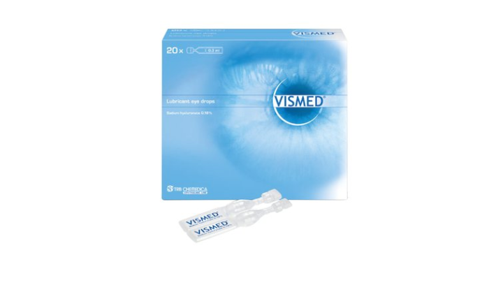 Vismed Lubricating Drops 0.3mlx20 ampoules